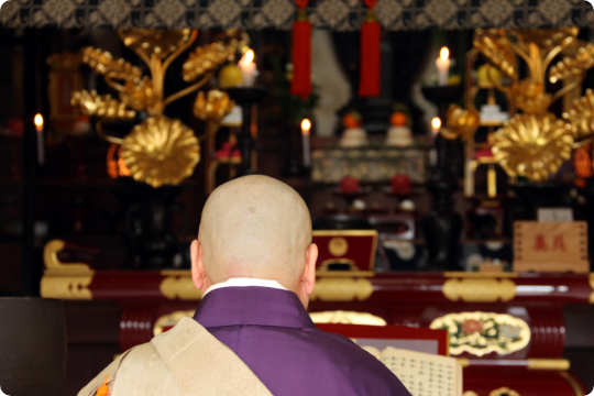 管理寺院にてご法要可能